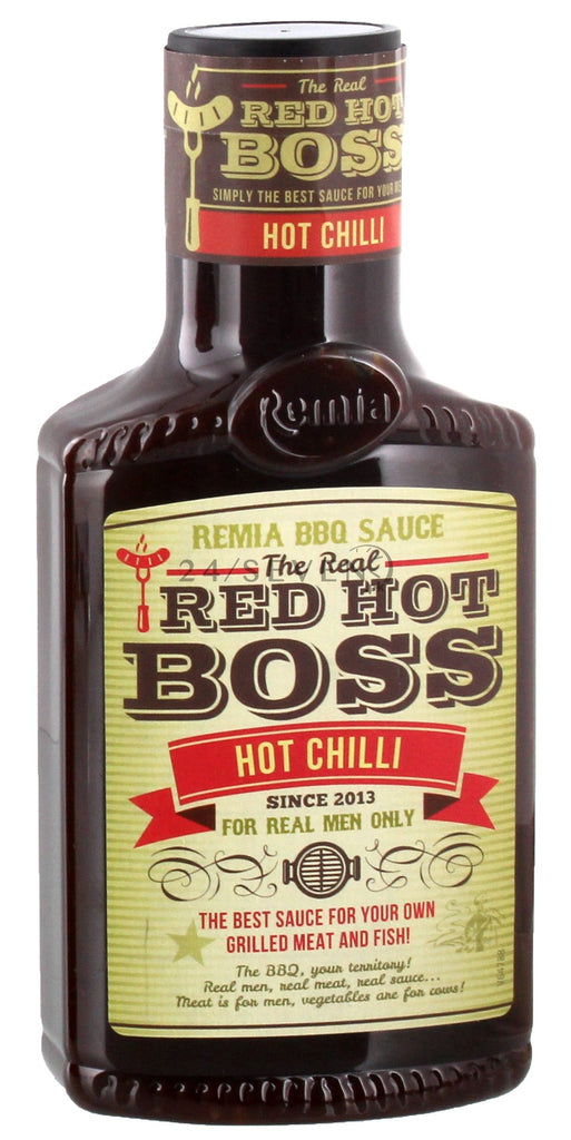 Remia Red Hot Boss Hot Chilli Sauce 450 ml