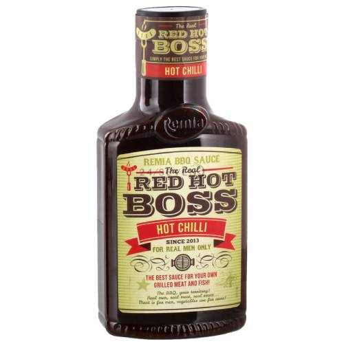 Remia Red Hot Boss Hot Chilli Sauce 450 ml