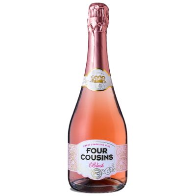 Four Cousins Sweet Sparkling Blush Wine 75 cl