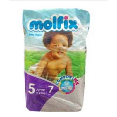 Molfix Baby Pants Size 5 Junior 11-25 kg x7