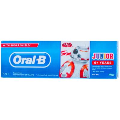 Oral B Junior Toothpaste Mild Mint 6 Years+ 75 ml