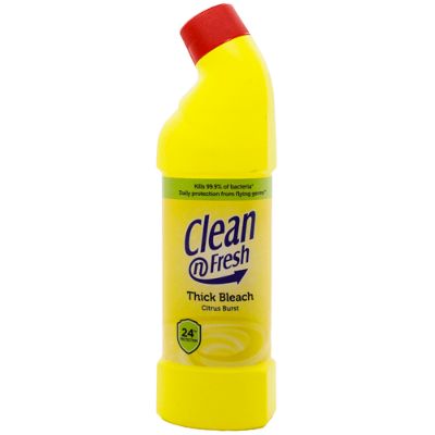 Clean N Fresh Thick Bleach Citrus 750 ml x2