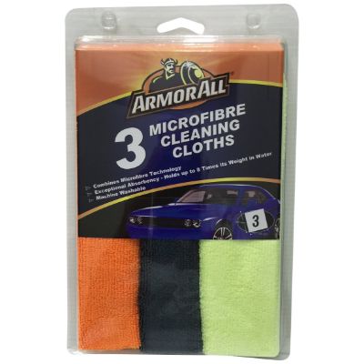 ArmorAll Microfibre Cleaning Cloth x3
