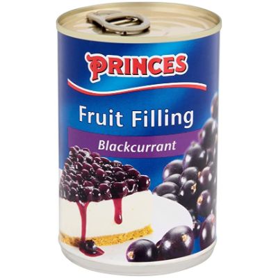 Princes Fruit Filling Blackcurrant 410 g