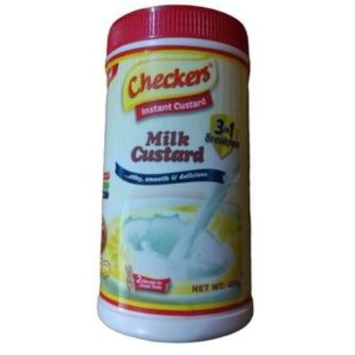 Checkers 3 in 1 Milk Custard Jar 400 g