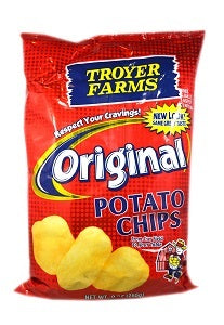 Troyer Farms Potato Chips Original 25 g