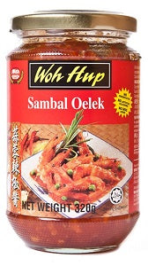 Woh Hup Sambal Oelek (Chilli With Garlic Sauce) 320 g