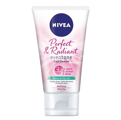 Nivea Perfect & Radiant Even Tone 3 in 1 Cleanser 150 ml