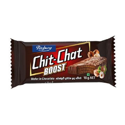 Ritzbury Chit-Chat Boost Chocolate Wafer 18 g