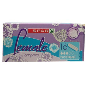 Spar Female Tampons Normal x16