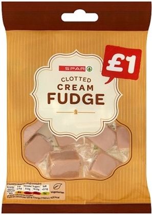 Spar Clotted Cream Fudge 170 g