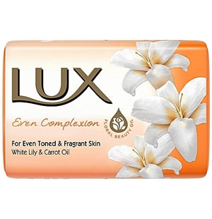 Lux Soap Even Complexion With White Lily & Carrot Oil 125 g