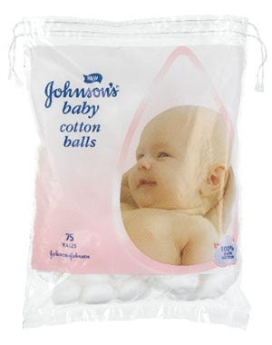 Johnson's Baby Cotton Wool Balls x75