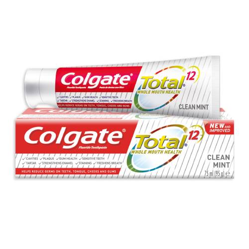 Colgate Toothpaste Total 12 Clean Mint 75 ml