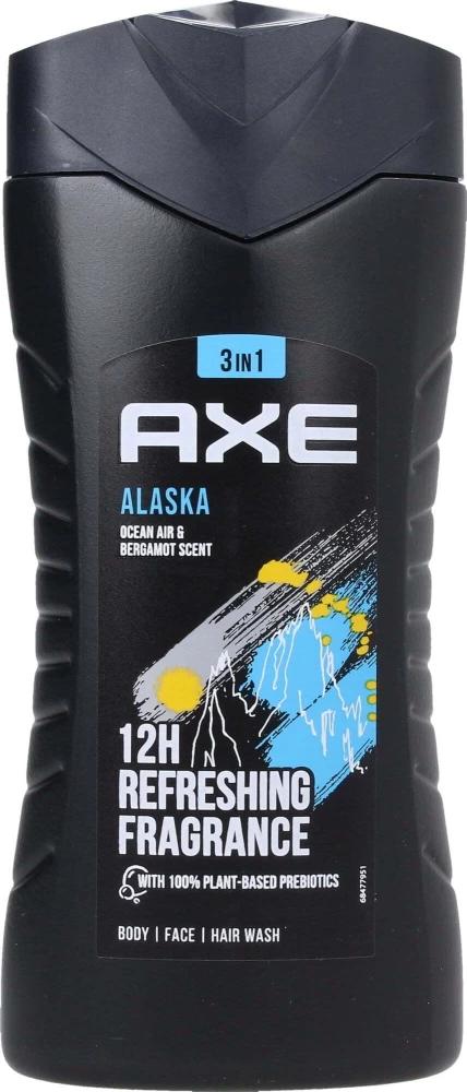 Axe 3 in 1 Body Wash Alaska Ocean Air & Bergamot Scent 400 ml