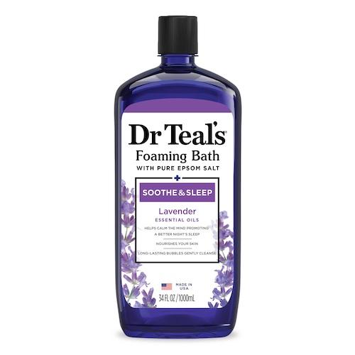 Dr Teal's Foaming Bath With Epsom Salt Soothe & Sleep Lavender 1 L