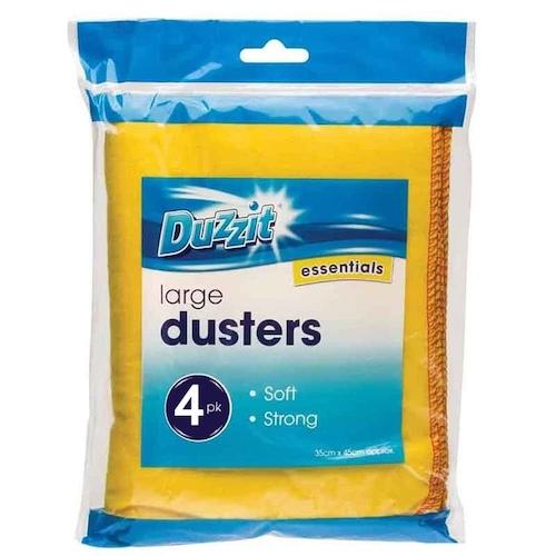 Duzzit Large Dusters 35 cm x 45 cm x4