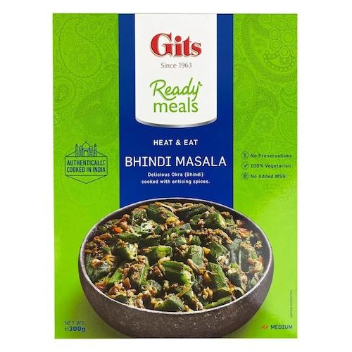 Gits Ready Meals Heat & Eat Bhindi Masala 300 g
