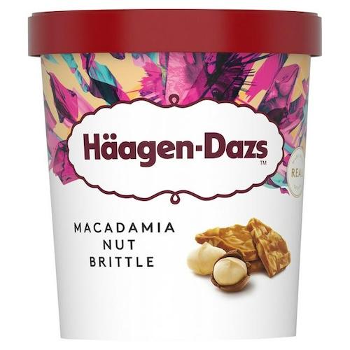 Haagen-Dazs Macadamia Nut Brittle Ice Cream 460 ml