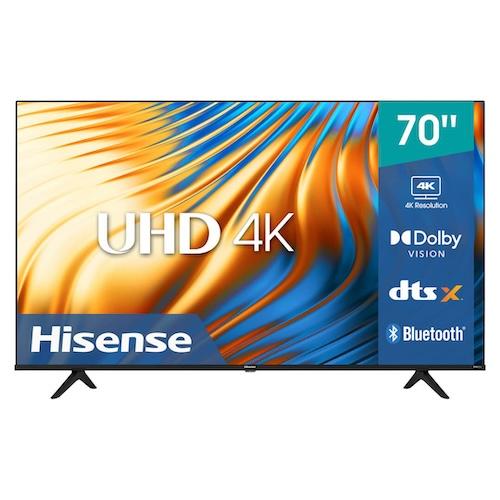 Hisense 70" TV 70A6H Ultra HD Smart LED TV