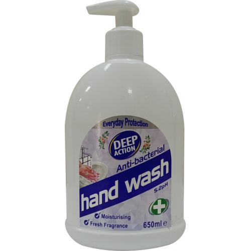 LB Deep Action Anti-Bacterial Hand Wash 650 ml