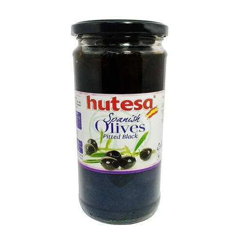 Hutesa Spanish Olives Pitted Black 350 g