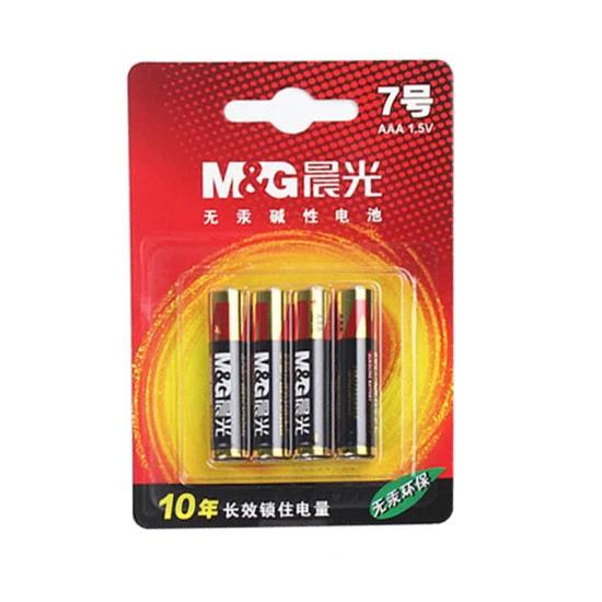 M & G Alkaline Battery AAA 7# Mercury-Free x2