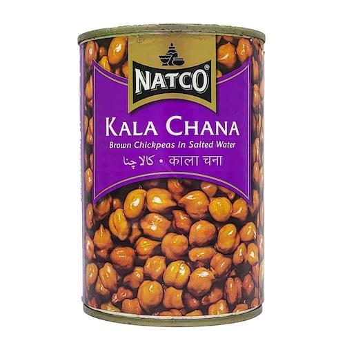 Natco Brown Chick Peas In Salted Water 400 g