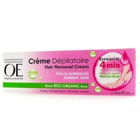 OE Hair Removal Cream With Organic Rose For Sensitive 100 ml
