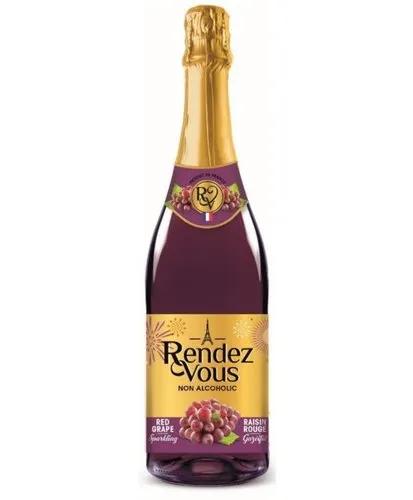 Rendez Vous Non-Alcoholic Sparkling Gazeifie Red Grape 75 cl