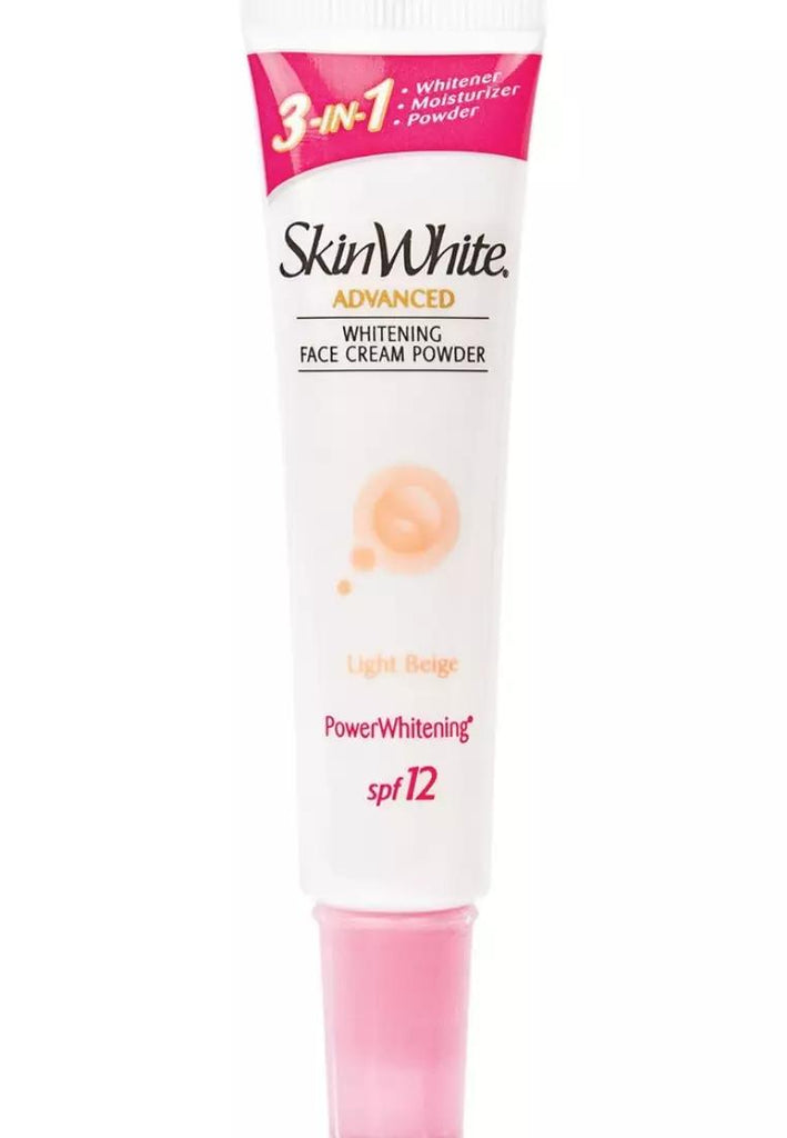 Skin White 3 in 1  Advanced Whitening Face Cream Powder Light Beige SPF 12 20 g