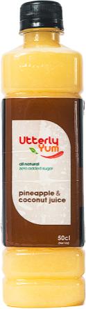 Utterly Yum Pineapple & Coconut Juice 50 cl