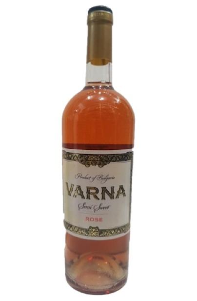Varna Semi Sweet Rose Wine 75 cl