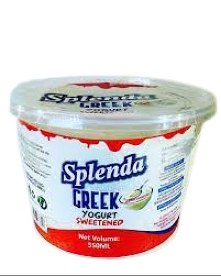 Spleneda Greek Yogurt Sweetened 550 ml