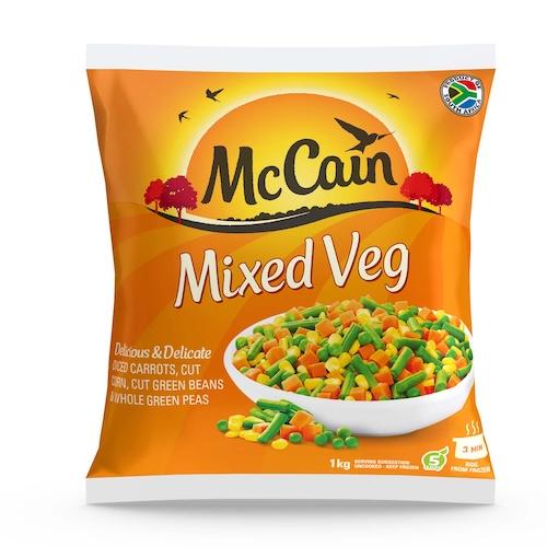 McCain Mixed Vegetables 1 kg
