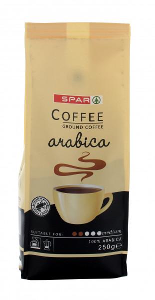 Spar 100% Arabica Ground Coffee Medium 250 g