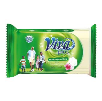 Viva Plus Multi-Purpose Bar Soap White 250 g