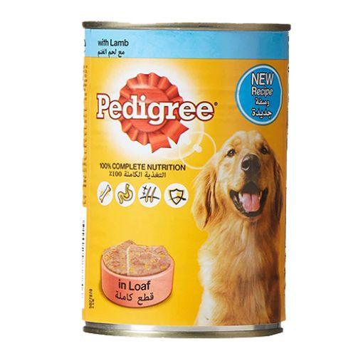 Pedigree Chunks In Loaf With Lamb 400 g