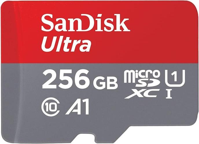 SanDisk Ultra Micro SDHC 256 GB /No Adapter 120 MB/s SDSQUA4-256G-GN6MN