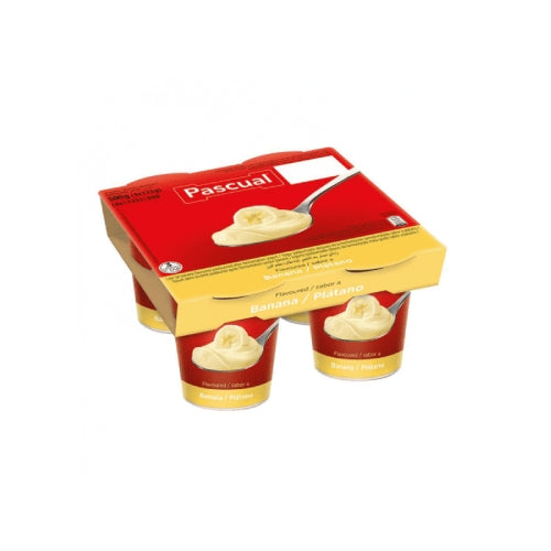 Pascual Yoghurt Banana 125 g x4