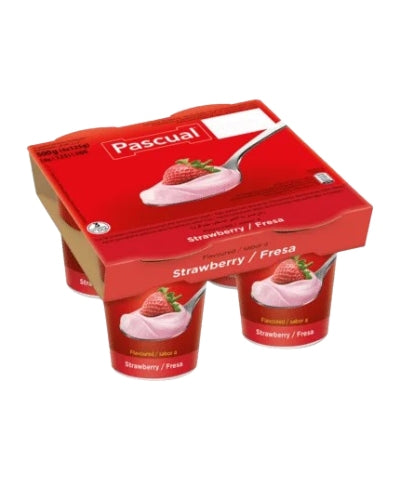 Pascual Yoghurt Strawberry 125 g x4