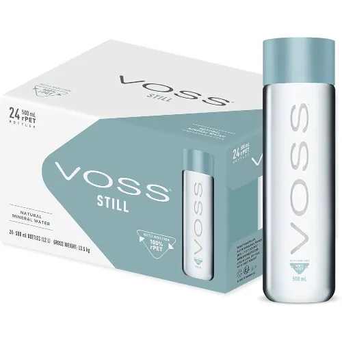 Voss Still Natural Mineral Water 500 ml x24