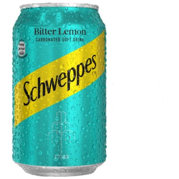 Schweppes Bitter Lemon Can 33 cl x6
