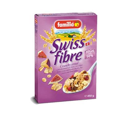 Familia Swiss Fibre Crunchy Cereal 450 g