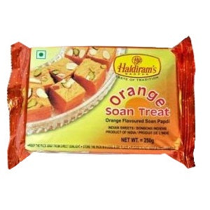 Haldiram's Orange Soan Treat 250 g