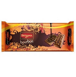 Britannia Treat Bourbon Chocolate Cream 100 g