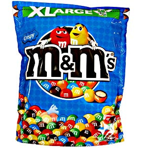 M & M's Crispy Extra Large 335 g