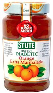 Stute Diabetic Marmalade Orange Thick Cut 430 g