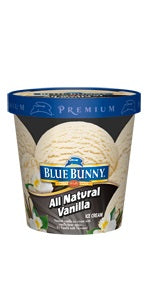 Blue Bunny Vanilla Pint Cup 473 ml
