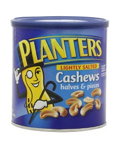 Planters Lite Salted Cashew Halves & Pieces 226 g
